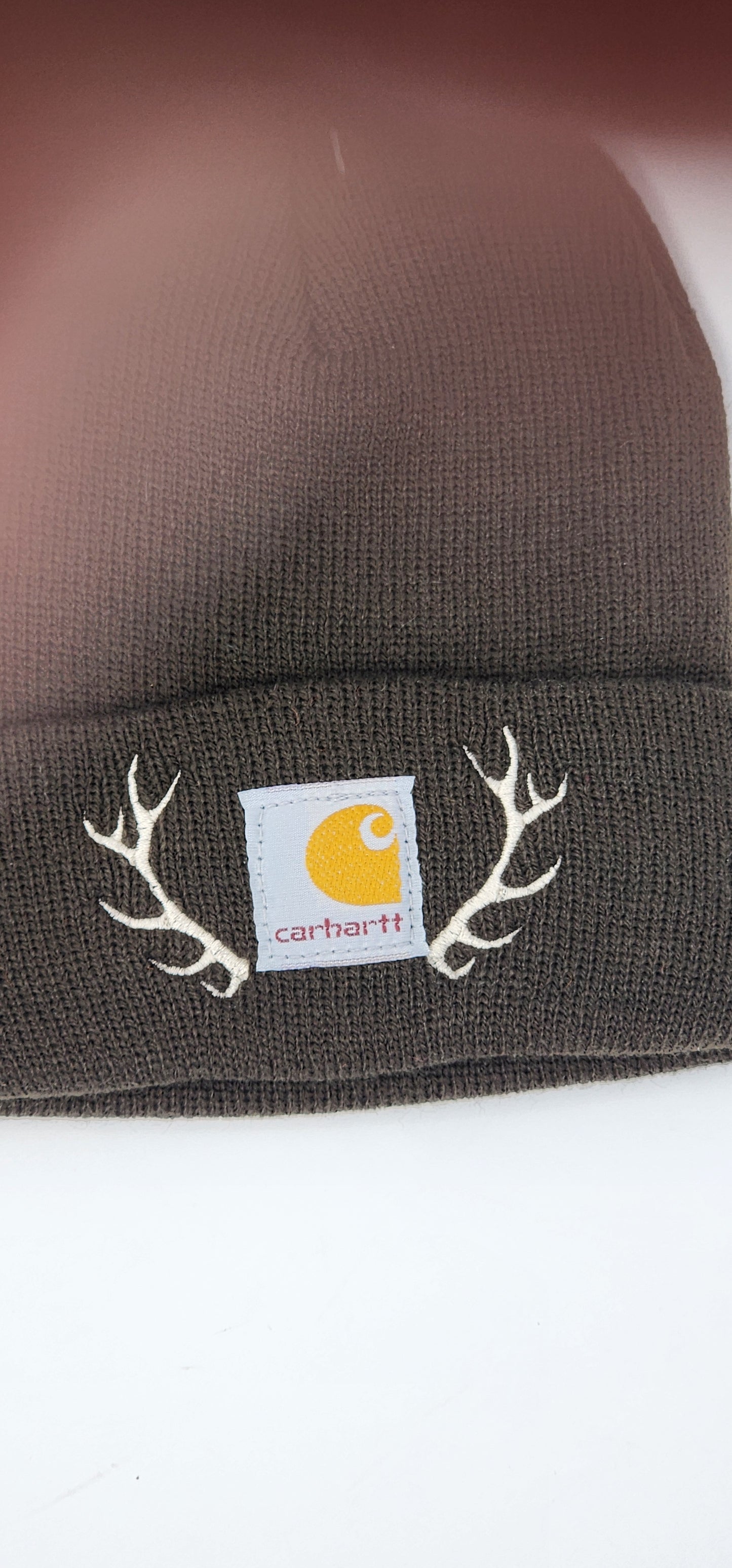 TODDLER/BABY Elk Antler beanie Embroidered Boy's Winter Hat Woodland Theme Outdoor Mountain Wildlife Child Hat Baby Boy Hat (Copy)