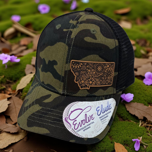 Montana State Infinity Her Women's Modern Trucker Cap