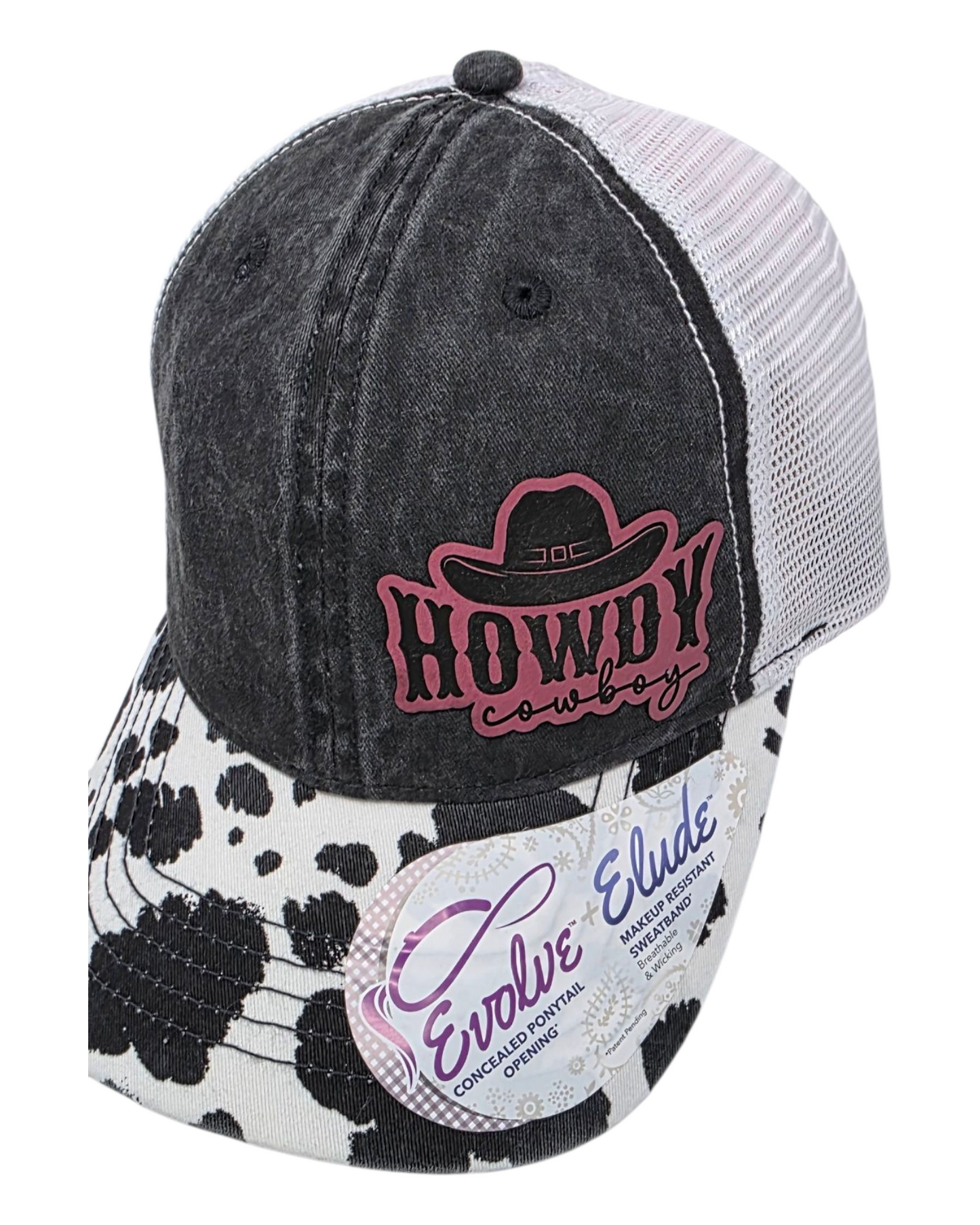 Howdy Cowboy! Cow Print Hat - Nature’s Elegance Meets Rugged Style!
