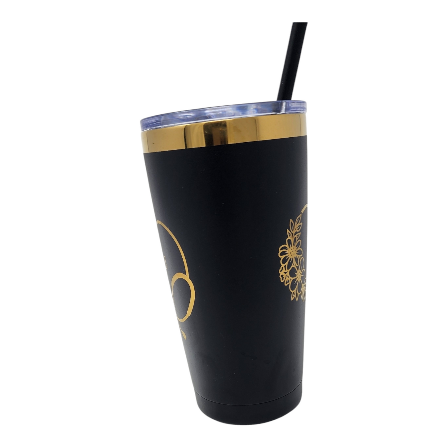 Personalized Nurse or CNA Tumbler Custom Gift Laser Engraved 20oz Black or White Gold Color Underlay Tumbler Unique Gift for Healthcare Worker