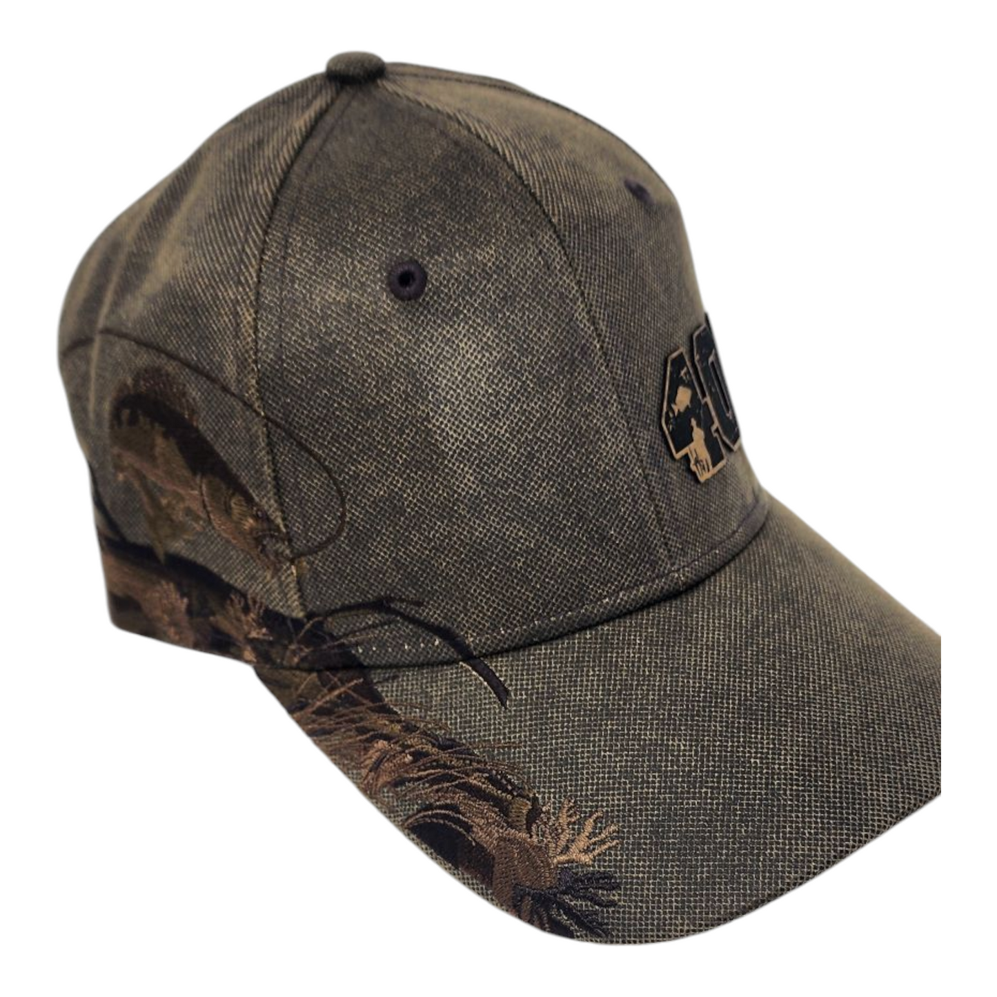 406 Walleye Fisherman Laser Engraved Patch Snapback