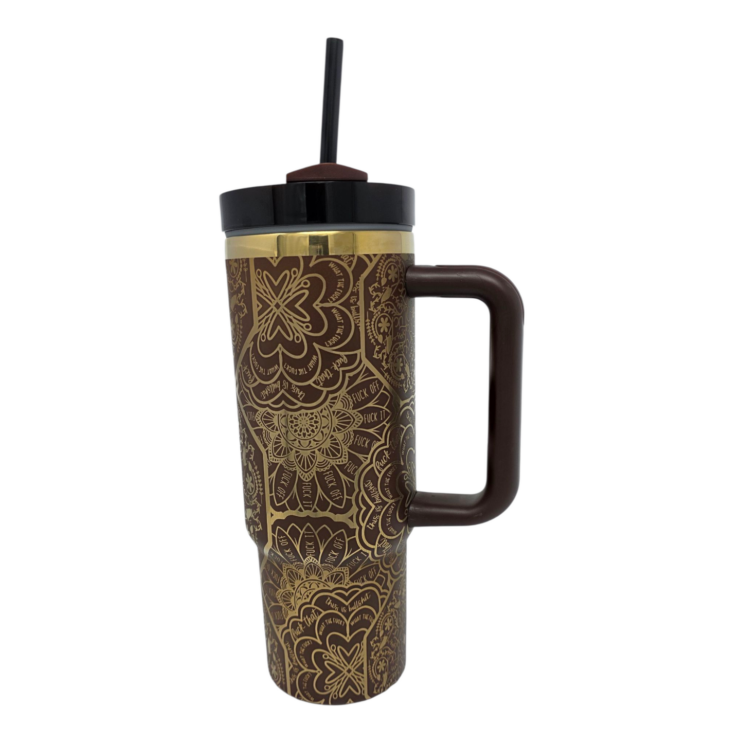 Nurse Cup Swear Mug Mandala Cuss Cup Divorce Gift Laser Engraved 30oz Tumbler Hidden Swear Words