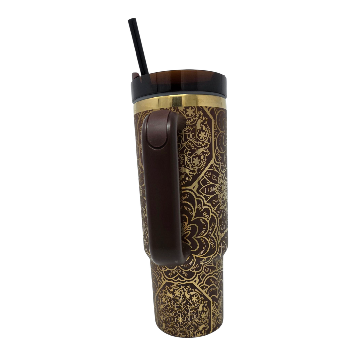Nurse Cup Swear Mug Mandala Cuss Cup Divorce Gift Laser Engraved 30oz Tumbler Hidden Swear Words