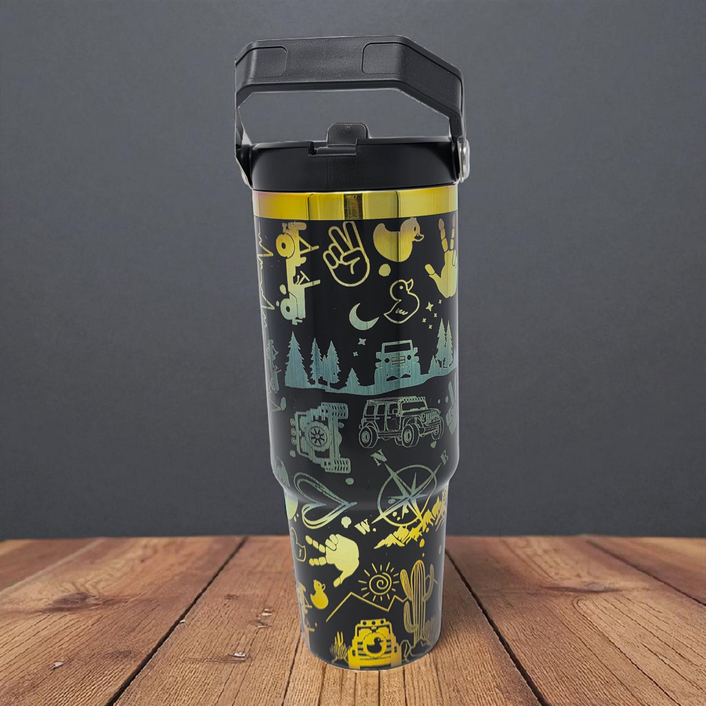 Jeep Lover's Stainless Steel 30 oz Insulated Tumbler