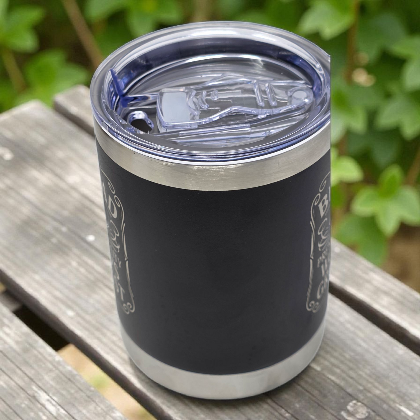 10oz Laser Engraved “Best Dad” Tumbler – Premium Stainless Steel Gift