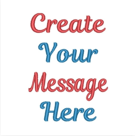 Brown Monkey - Personalized Embroidered Message