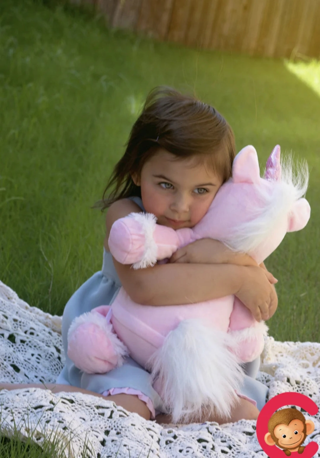 Pink Unicorn - Personalized Embroidered Message