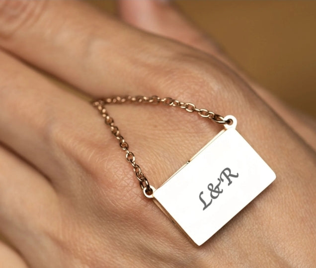 Personalized Locket Necklace with Slide-Out Picture