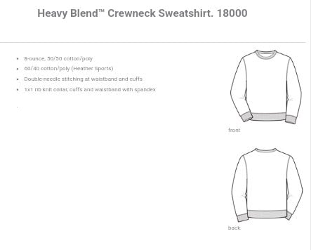 Christmas Cups Crewneck Sweatshirt | Oh Fudge | Christmas Shirt