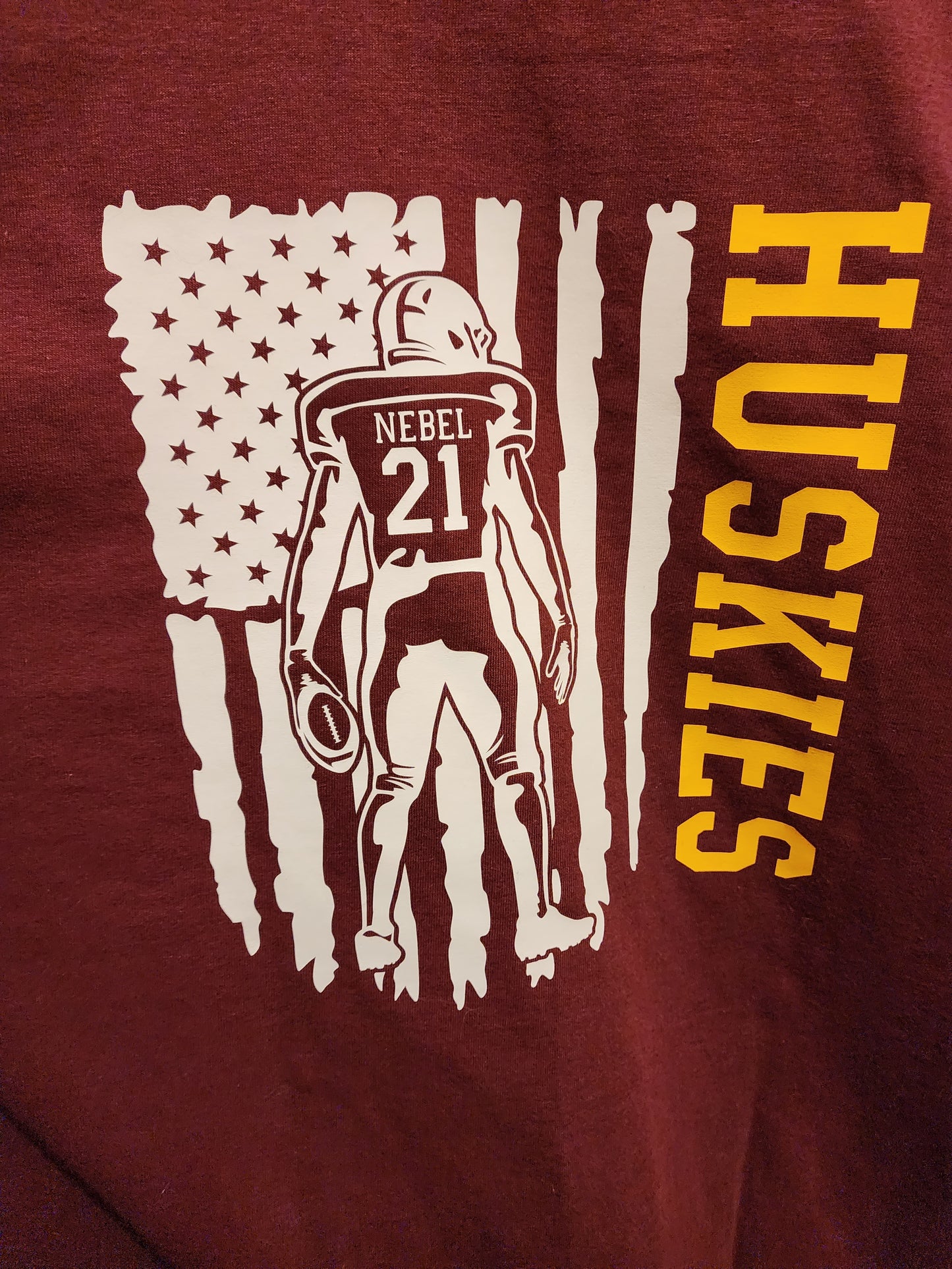 Personalized Huskies Football Apparel