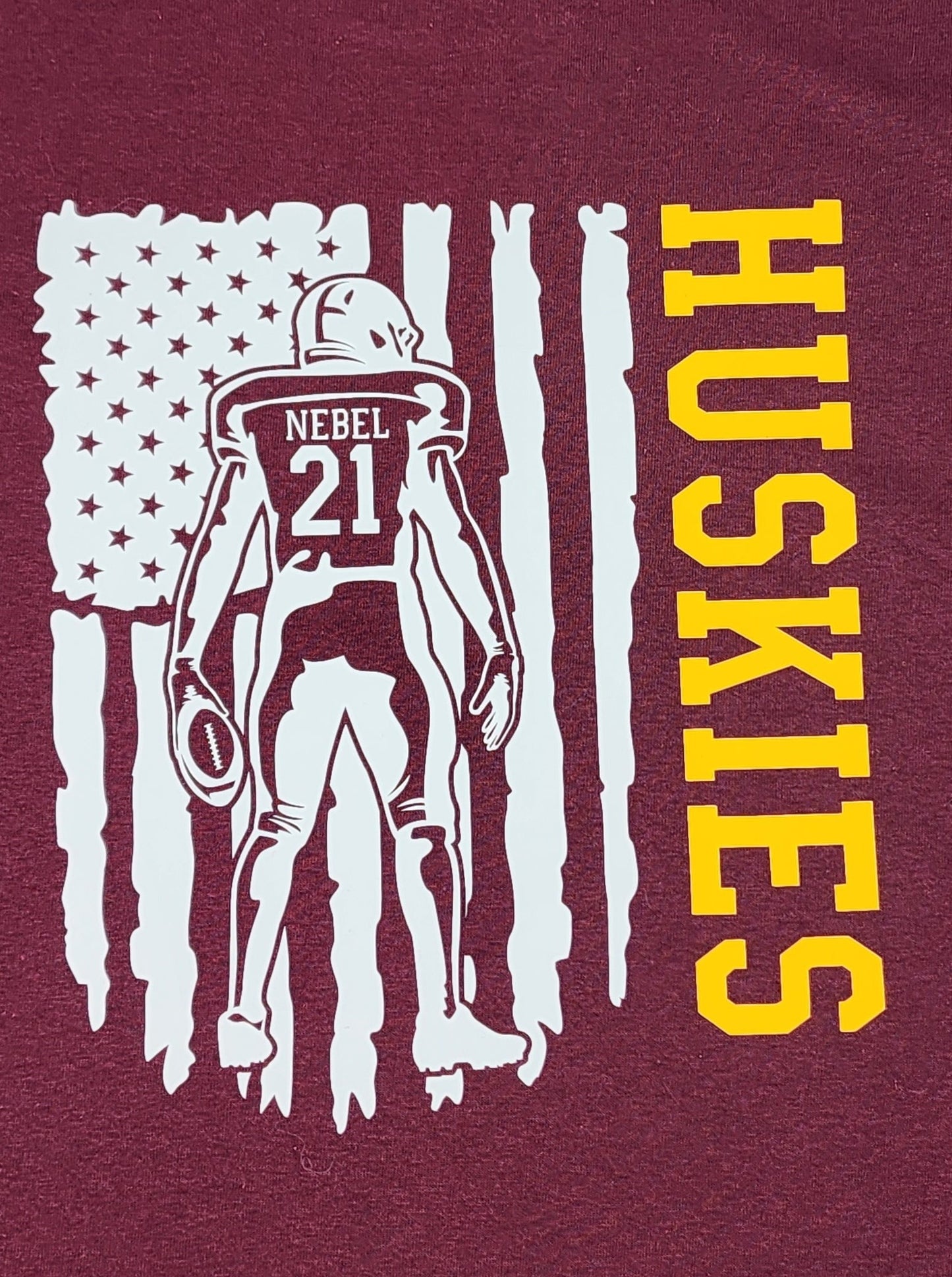 Personalized Huskies Football Apparel