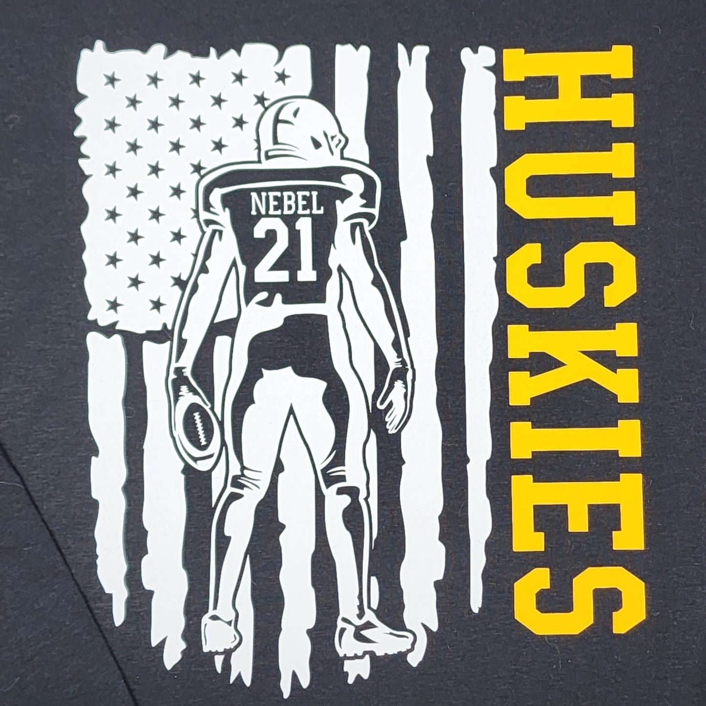 Personalized Huskies Football Apparel