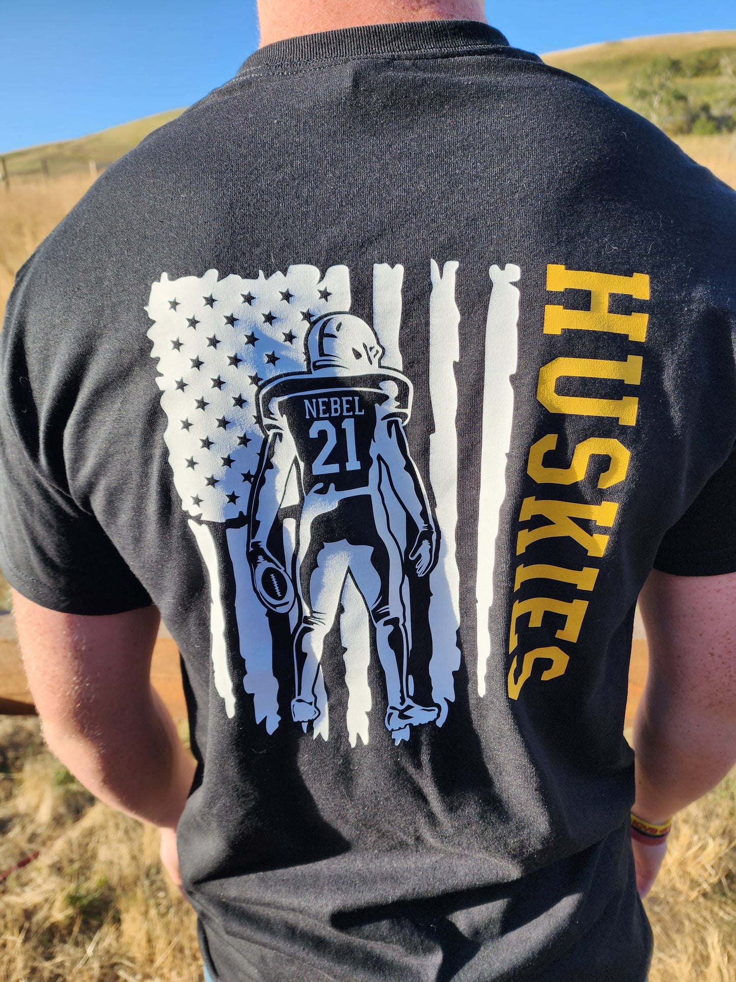 Personalized Huskies Football Apparel