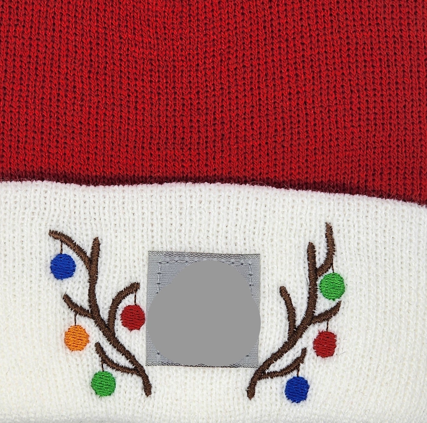 TODDLER or YOUTH Size Christmas Embroidered Beanie