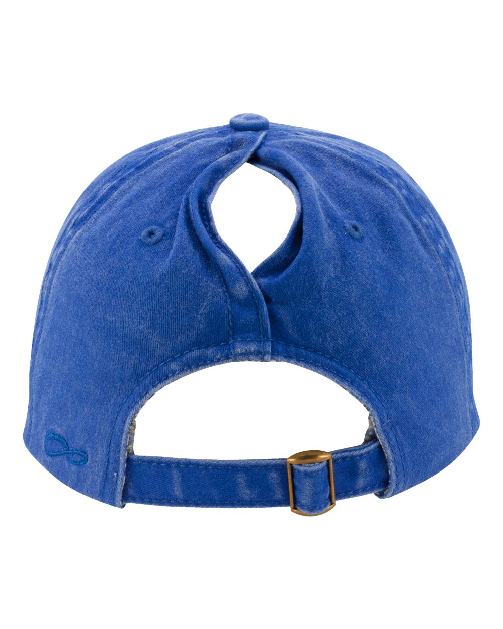 Montana Girl Infinity Her Women's Pigment Dyed Under Visor Flowers with Mesh Back Cap