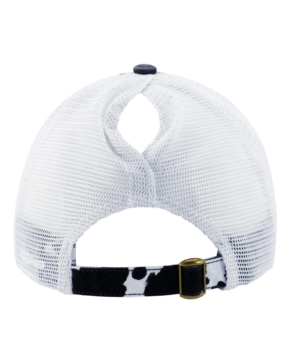 Montana Born & Bred Infinity Her Women's Cow Printed Visor with Mesh Back Cap
