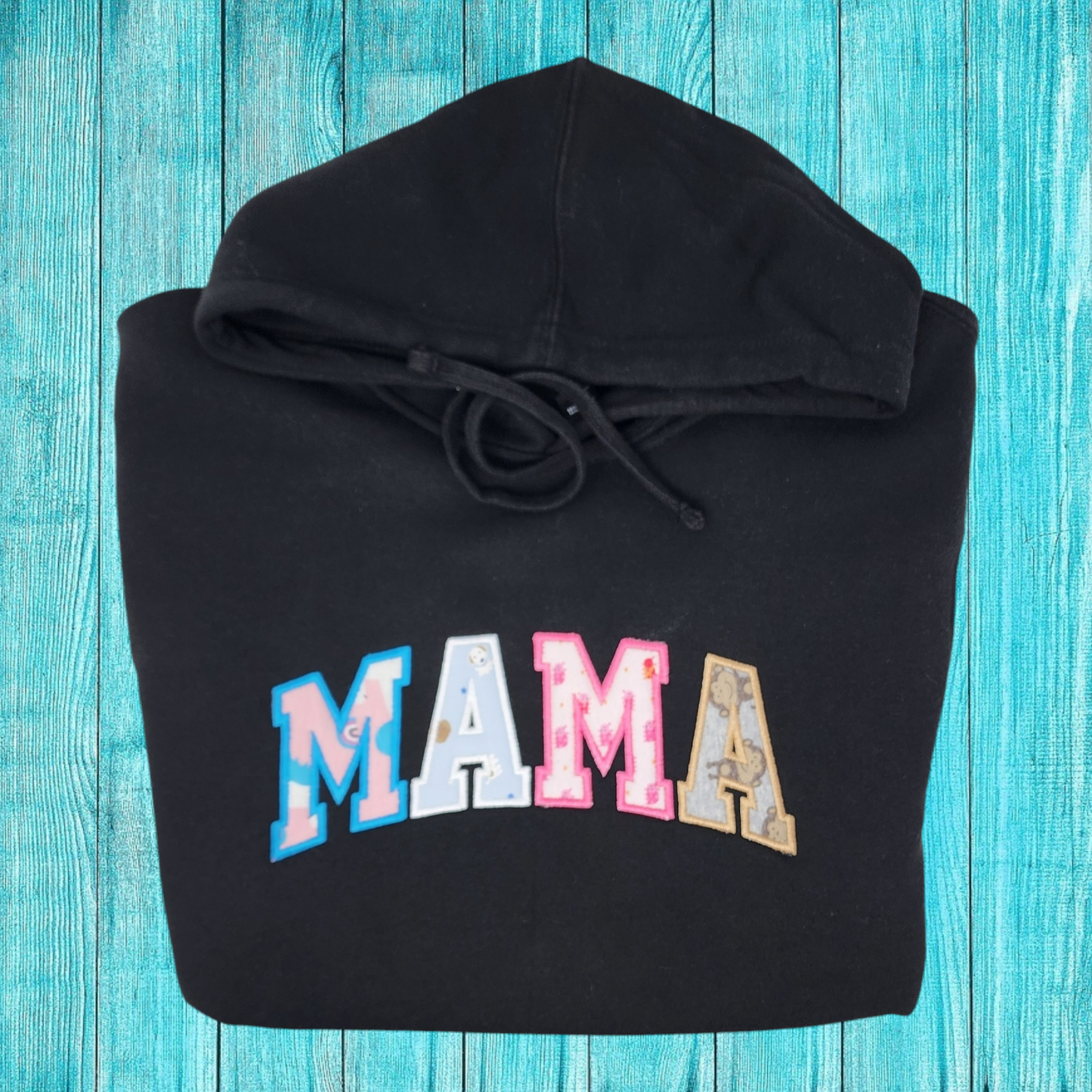 MAMA Keepsake Sweatshirt with Baby Clothes