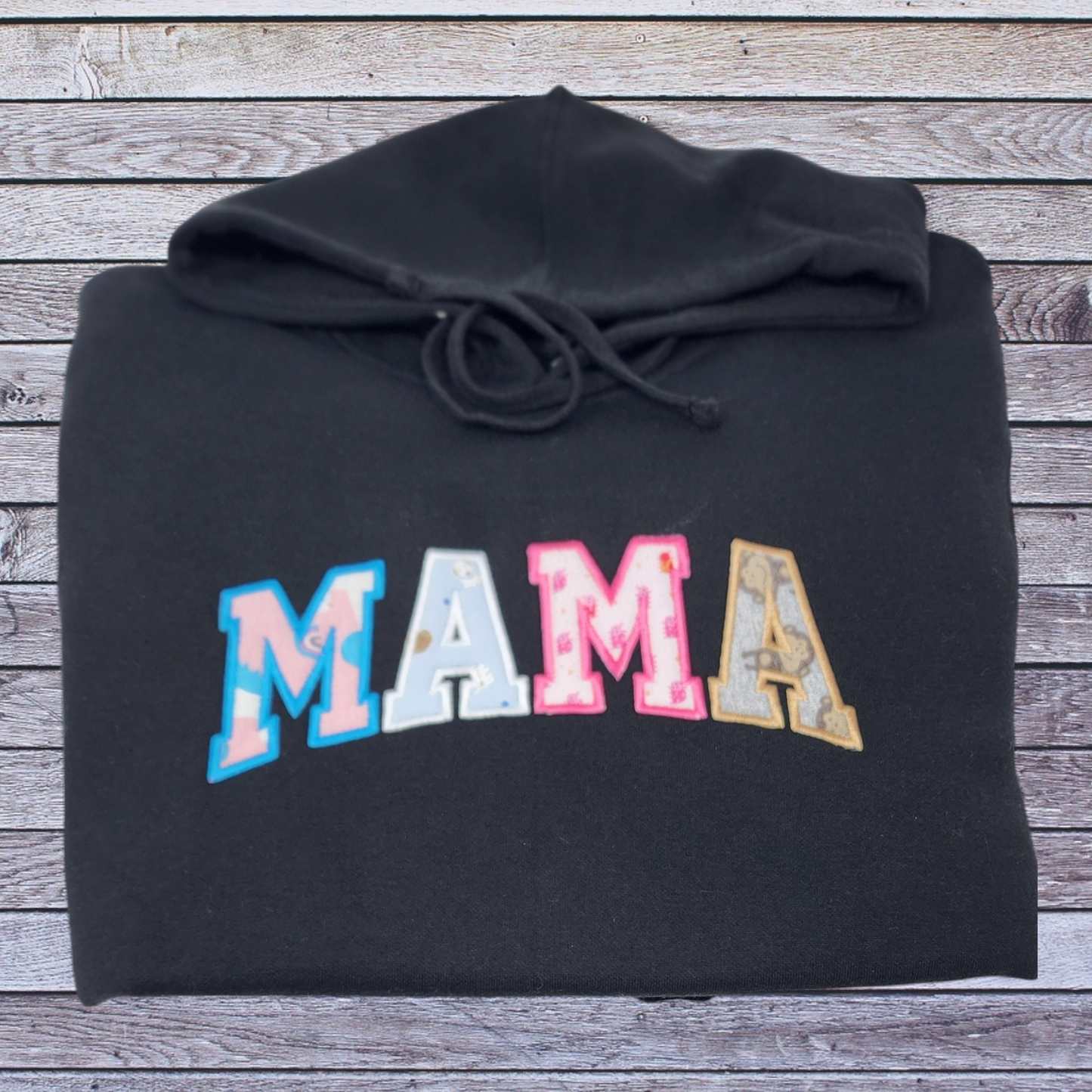 MAMA Keepsake Sweatshirt with Baby Clothes