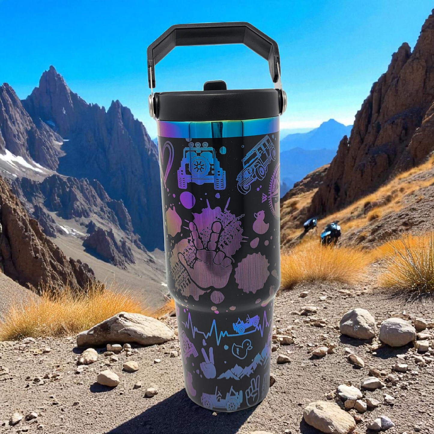 Jeep Lover's Stainless Steel 30 oz Insulated Tumbler