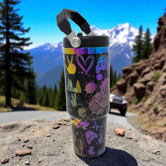 Jeep Lover's Stainless Steel 30 oz Insulated Tumbler