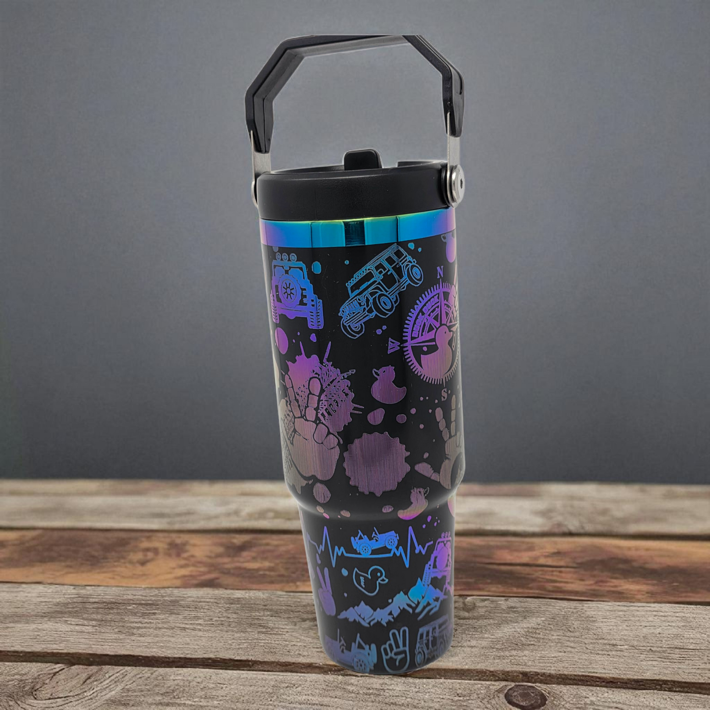 Jeep Lover's Stainless Steel 30 oz Insulated Tumbler