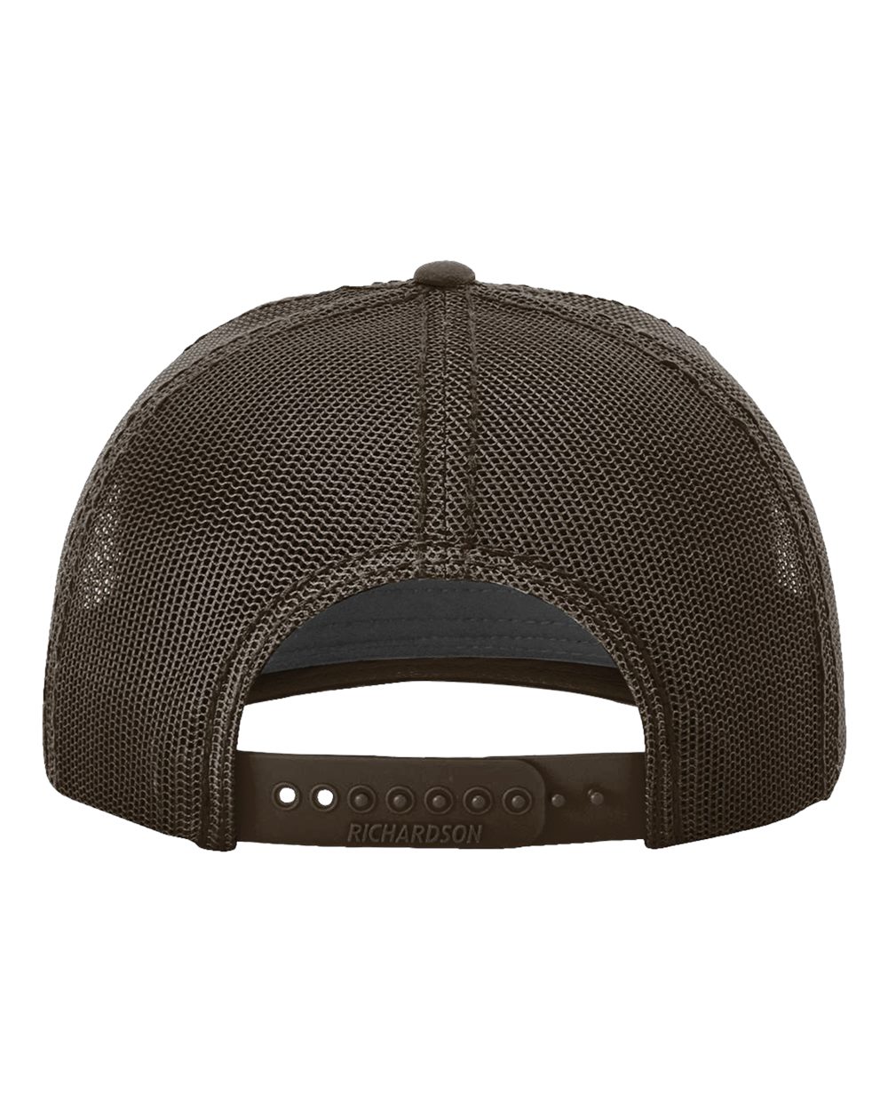Montana Mountain Laser Engraved Patch on Richardson 112WF Fremont Trucker Cap